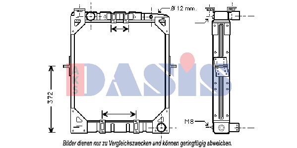 AKS DASIS radiatorius, variklio aušinimas 130510N